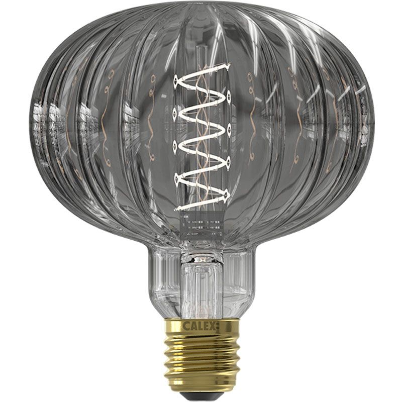 Aannames, aannames. Raad eens Ondoorzichtig aardbeving Calex Filament LED Lamp Metz XL Smokey E27 4W Kopen? Ourstore.nl