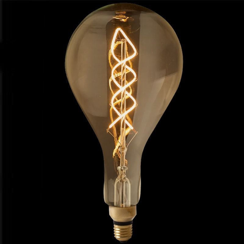 Infrarood Behoort twaalf Kooldraad LED Lamp Peer XXL Gold Kopen? Ø160mm - E27 - 250 Lumen