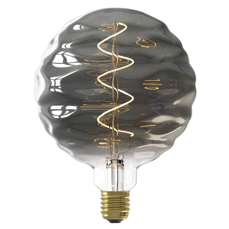 ontsnapping uit de gevangenis Kijker Wijzerplaat Calex LED Lamp Filament Bilbao XXL Titanium Ø150 mm E27 4W nodig?